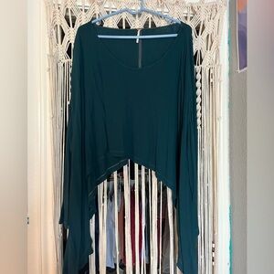 Free People Teal Tunic size medium